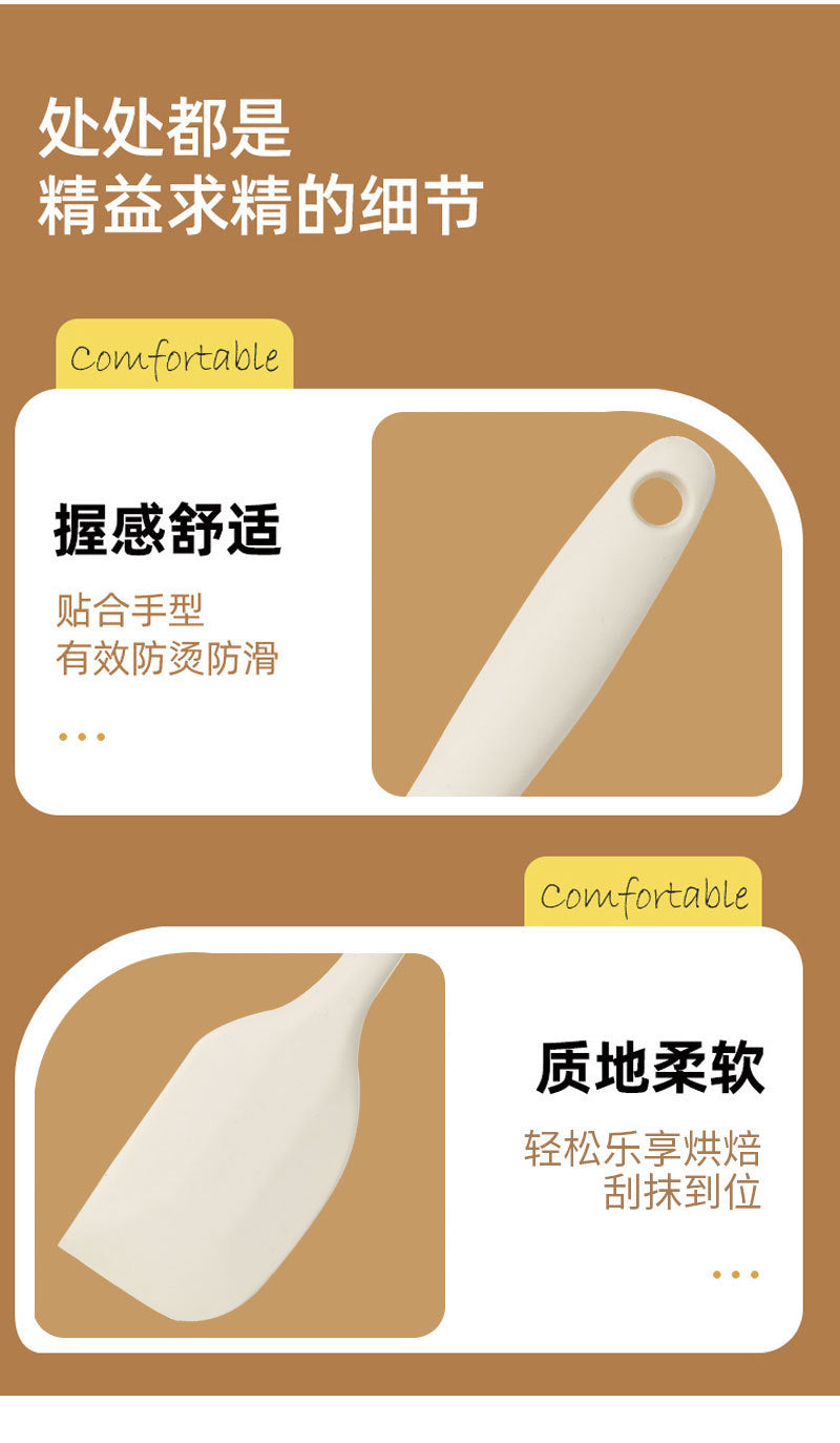 in stock Mini All-inclusive Silicone Kitchenware suit small size Silicone Soup Spoon Secret Shovel Household Non-stick Cookware for Children