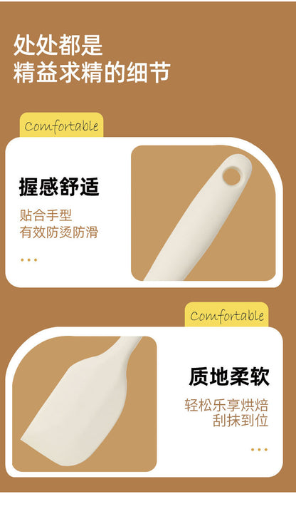 in stock Mini All-inclusive Silicone Kitchenware suit small size Silicone Soup Spoon Secret Shovel Household Non-stick Cookware for Children