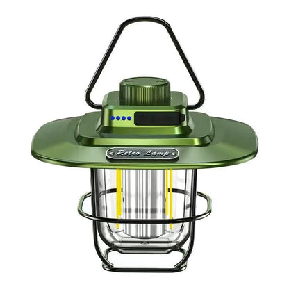 Retro camping light LED ceiling light tent light horse light strong light portable charging portable light multifunctional camping light