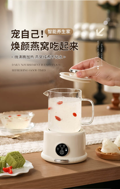 Factory Direct Sales Gift All-Glass Multi-Functional Home Small Office Mini Health Pot Health Cup Boiling Cup
