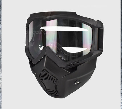 Zlang tactical mask outdoor riding cross-country skiing goggles mask lens 3mm outdoor CS protective equipment