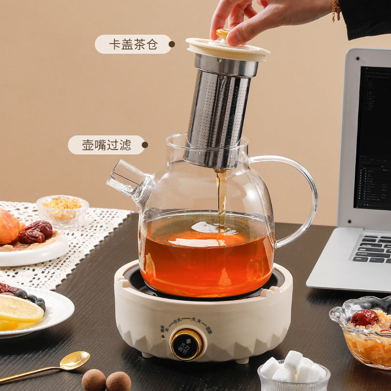 Multifunctional Health Pot Household Boiling Teapot Office Flower Teapot Glass Kettle Reservable Health Cup Gift