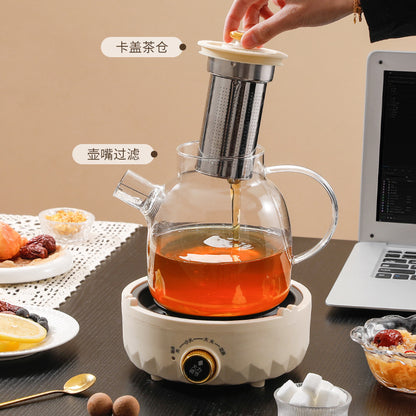 Multifunctional Health Pot Household Boiling Teapot Office Flower Teapot Glass Kettle Reservable Health Cup Gift