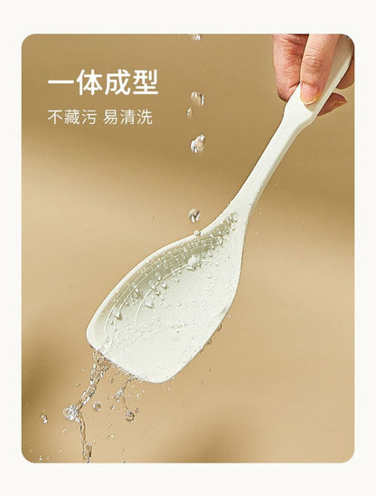 Multi-functional silicone spatula soup spoon kitchen daily food kitchen complementary food tool non-stick pan spatula spoon high temperature resistant kitchenware