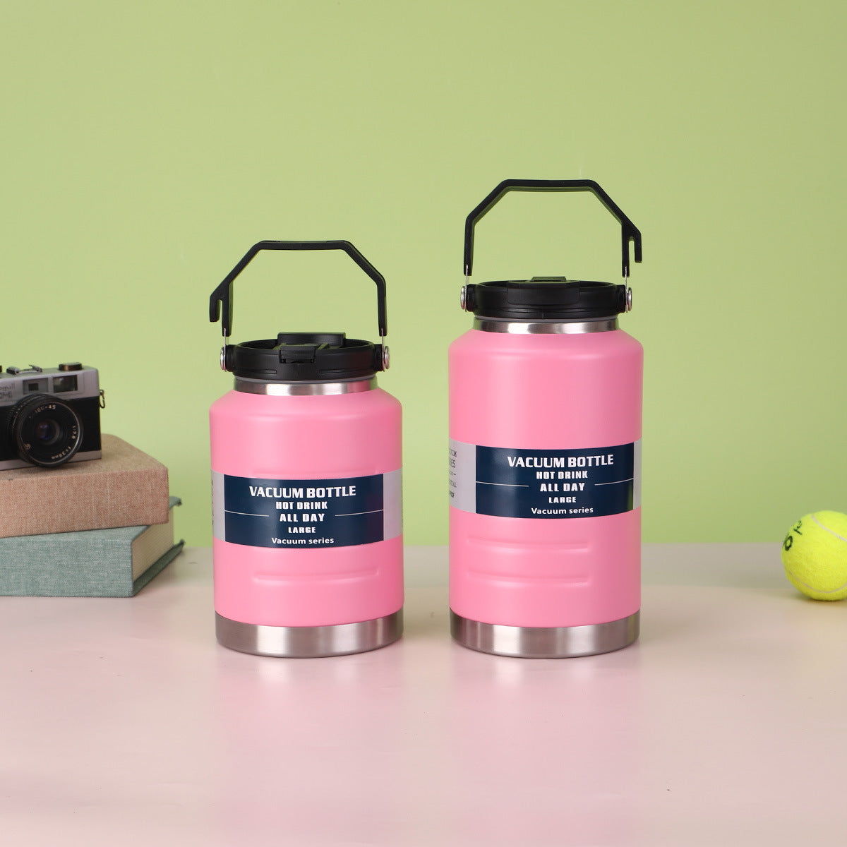 Cross-Border New 304 Stainless Steel Thermos Cup Large Capacity Ton Barrel Outdoor Portable Ice Bucket Wholesale