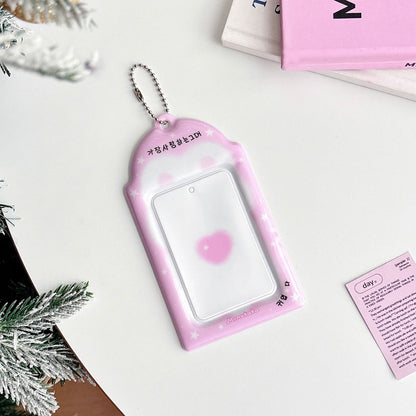 Original Blurry Animal 3inch Card Holder Pvc Card Holder Star Chasing Small Card Random Card Storage Card Bag Card Holder Protective Cover