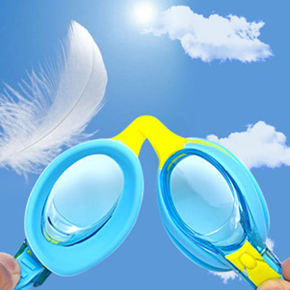 Children's swimming goggles HD waterproof anti-fog swimming glasses silicone swimming goggles cross-border Amazon explosions manufacturers wholesale