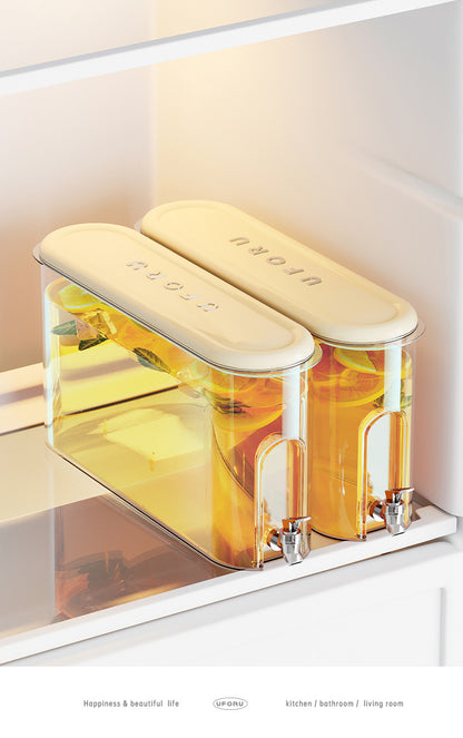 Refrigerator Cold Kettle with Faucet Household Advanced Sense Large Capacity Sealed Gap Food Grade Plastic Juice Cold Kettle