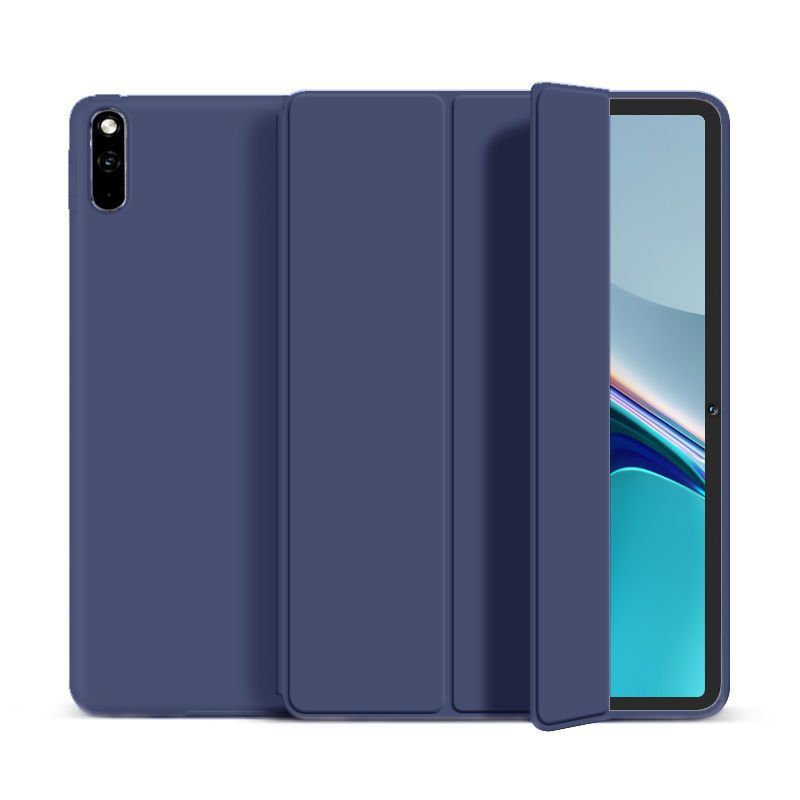 Suitable for 2023 new huawei matepad11.5 flat protective case honeycomb tri-fold silicone 10.4 soft case