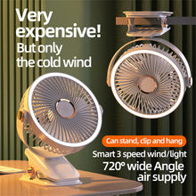High-Quality Multifunctional USB Fan, Integrated Fan for Home Use, Bedroom, Universal Flexible Hose, Small Cyclone Fan for Bathroom