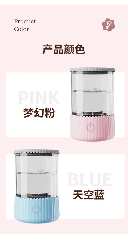 Cross-border explosions full-automatic quick-drying electric makeup brush cleaner beauty makeup brush drying tool cleaning machine