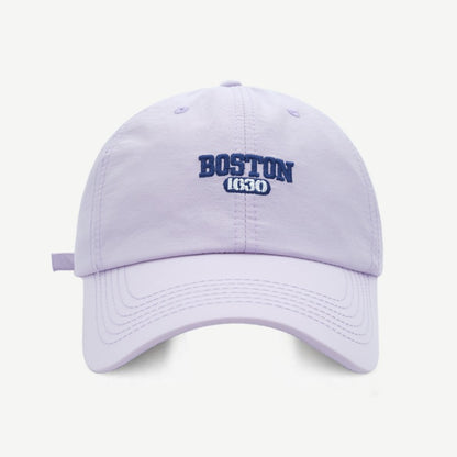Boston Quick-Dry Baseball Hat Summer Super Fire Outdoor Sun Hat Korean Ins Soft Top Breathable Cap
