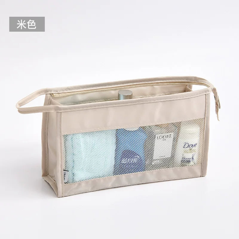 Toiletries Bag, Cosmetic Bag, Simple Men's Travel Carry-On Organizer, Female Dormitory Large-Capacity Waterproof Bag