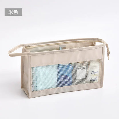 Toiletries Bag, Cosmetic Bag, Simple Men's Travel Carry-On Organizer, Female Dormitory Large-Capacity Waterproof Bag