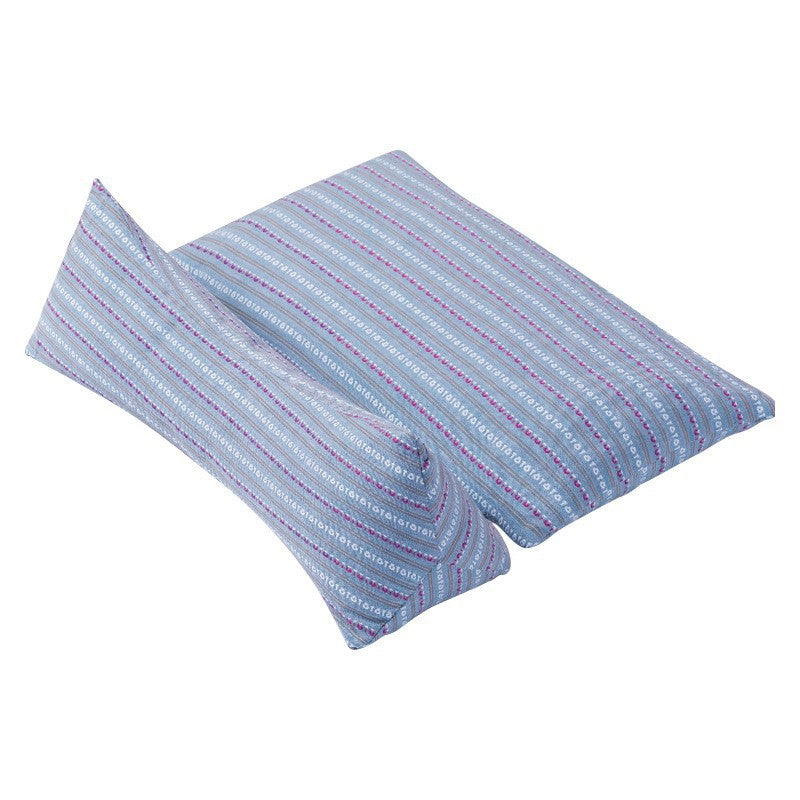 Mugwort Cervical Spine Pillow Bamboo Leaf Pure Cotton Triangular Cervical Spine Pillow Teacher's Day Pillow Gift Box Multifunctional Mugwort Pillow