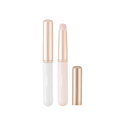 Lipstick lipstick brush with lid lip brush small round head lip brush halo brush concealer brush portable lip brush mini makeup brush