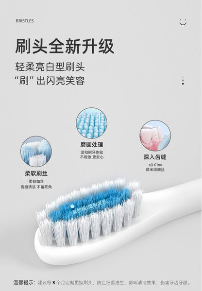 Factory wholesale soft bristle toothbrush flusher portable adult children universal ultrasonic electric toothbrush charging