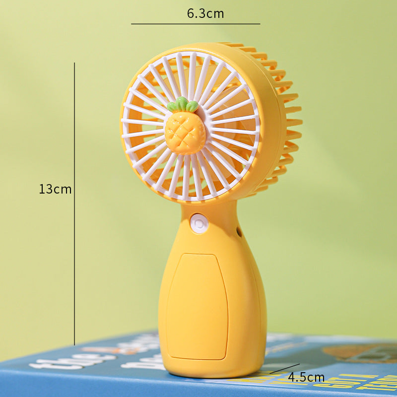 New cross-border foreign trade handheld fan portable summer usb fan dormitory desktop mini fan