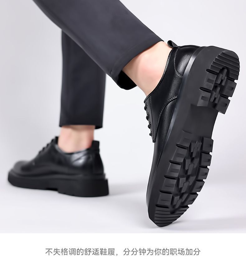 [100% full cowhide] special clearance processing leather shoes men's shoes genuine leather soft bottom non-slip business casual shoes