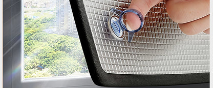 Curtains, Sun Protection and Heat Insulation Curtains, Bedroom Sunshade Cloth, Balcony Glass Sun Room Window Sunshade Artifact, Blackout Curtain