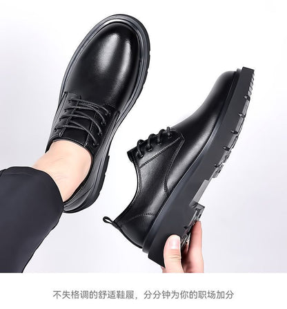 [100% full cowhide] special clearance processing leather shoes men's shoes genuine leather soft bottom non-slip business casual shoes