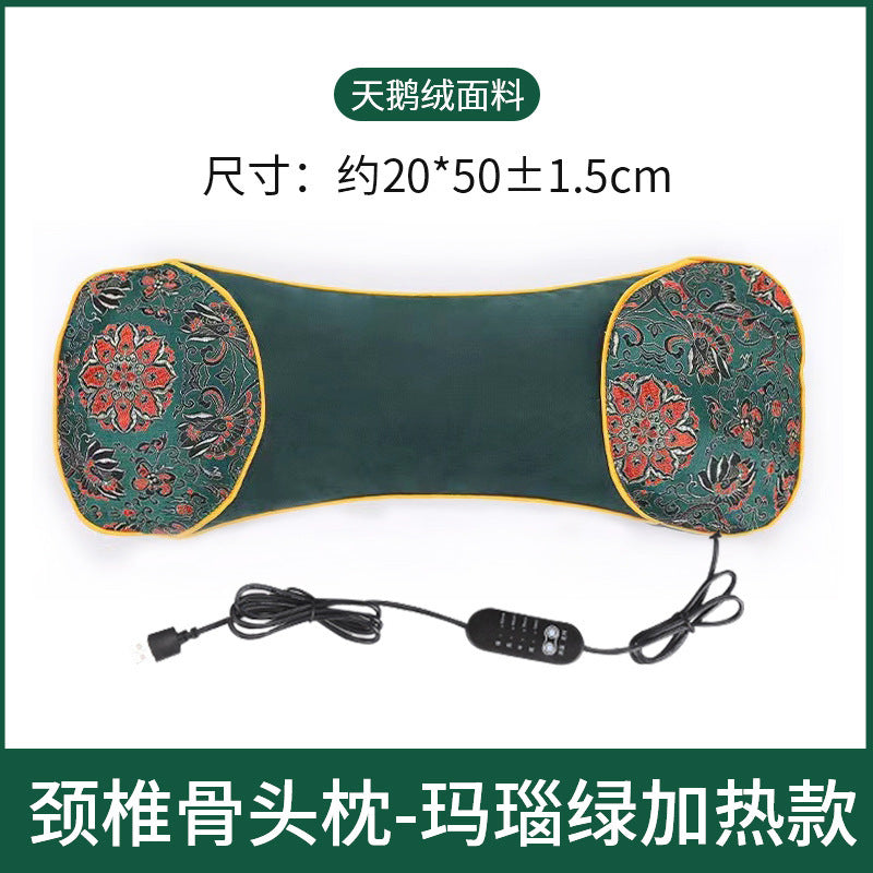 Mugwort Cervical Spine Pillow Mat Cylindrical Pillow Pure Mugwort Household Cervical Spine Cylindrical Candy Mugwort Pillow Manufacturer Wholesale