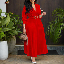 C8610 African plus size Women's Spring New Fashion Strap Bat Sleeve Top Gradient Color-changing Skirt Two-piece Set