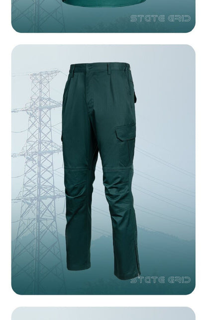 Shandong's New State Grid Work Clothes Suit Anti-Static Power Supply Electrician Men's Labor Protection Clothing Work Clothes