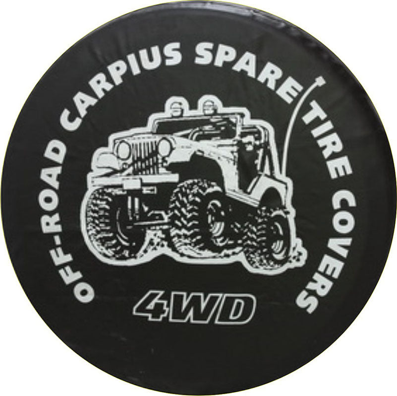 Source factory car tire protective cover tire cover spare tire cover protective cover thickened tire cover all black tire cover