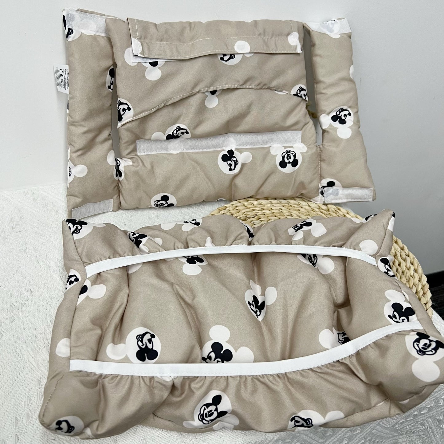 Ins Nordic Style Baby Dining Chair Children's Growth Chair Cushion Baby Dining Chair Cushion Waterproof and Urine-proof Sitting