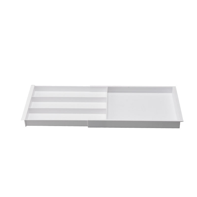 Drawer Retractable Storage Box Cosmetics Sundries Compartment Storage Box Partition Organizer Box Home Kitchen Tableware