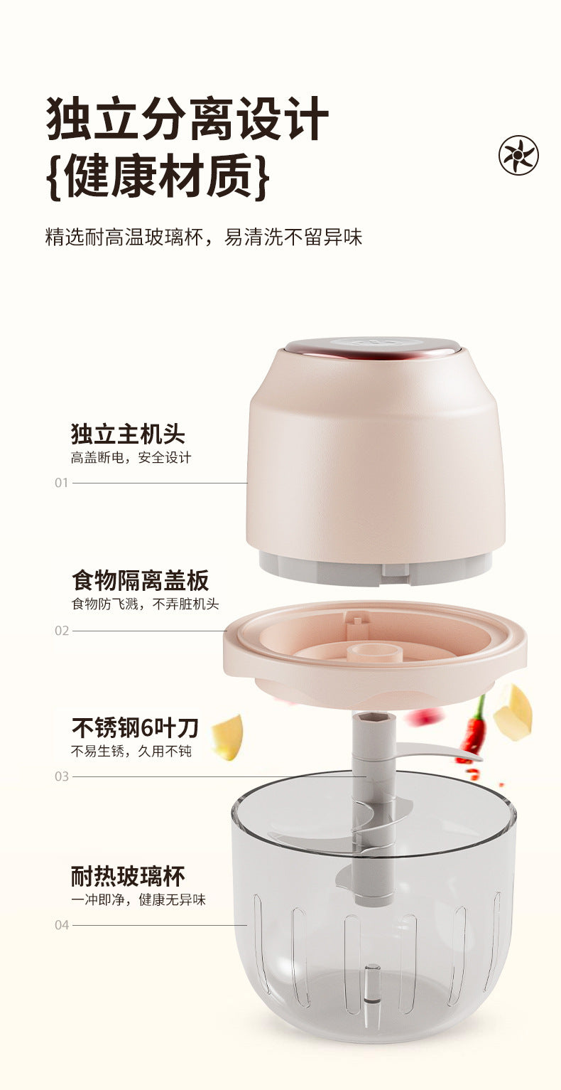 Garlic Masher Kitchen Tool, Food Processor, Meat Grinder, Garlic Crusher, Garlic Grinder, Garlic Paste, Minced Garlic, Garlic Puree