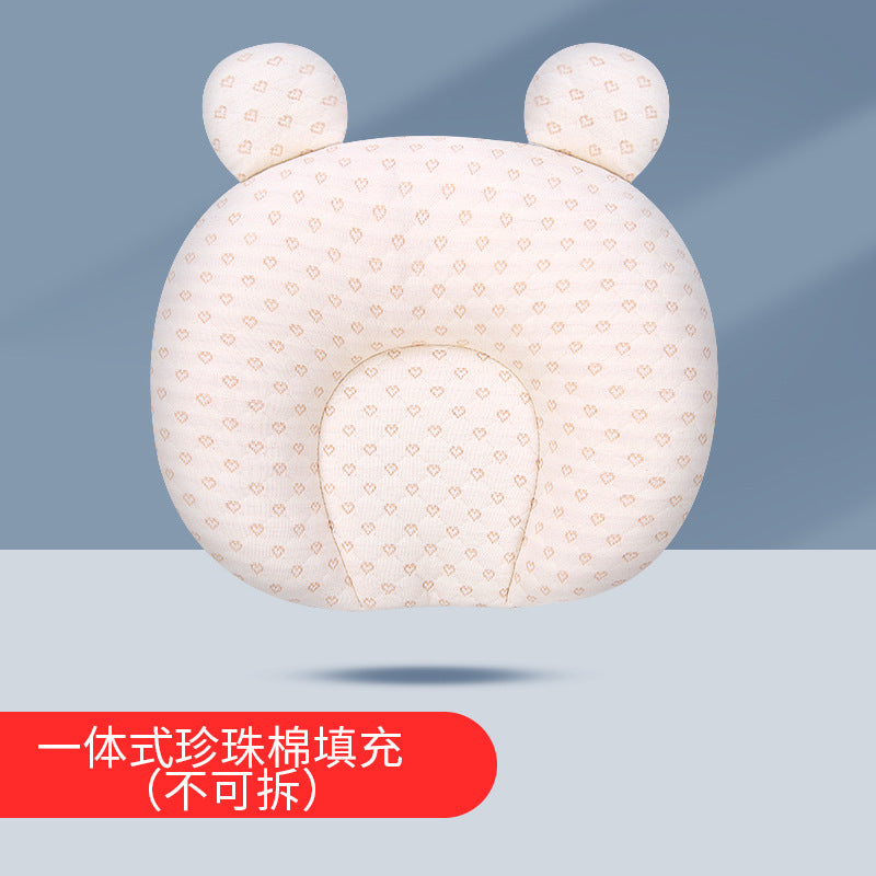 Baby Pillow, Baby Latex Pillow, Washable Imitation Eccentric Head Correction Head Shape, Breathable Newborn Shaping Pillow, Available in All Seasons