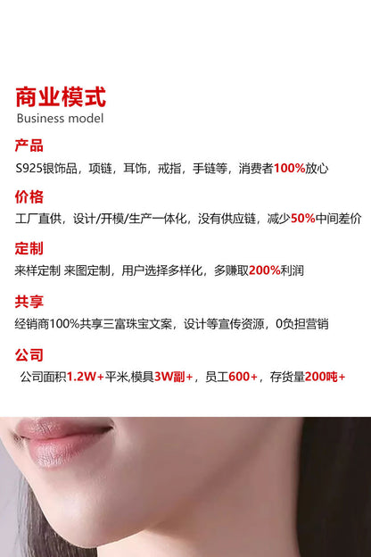 Classic S925 Sterling Silver Necklace for Women, New Chinoiserie Rose and Field Jade Pendant, Simple Accessible Luxury Niche Accessories
