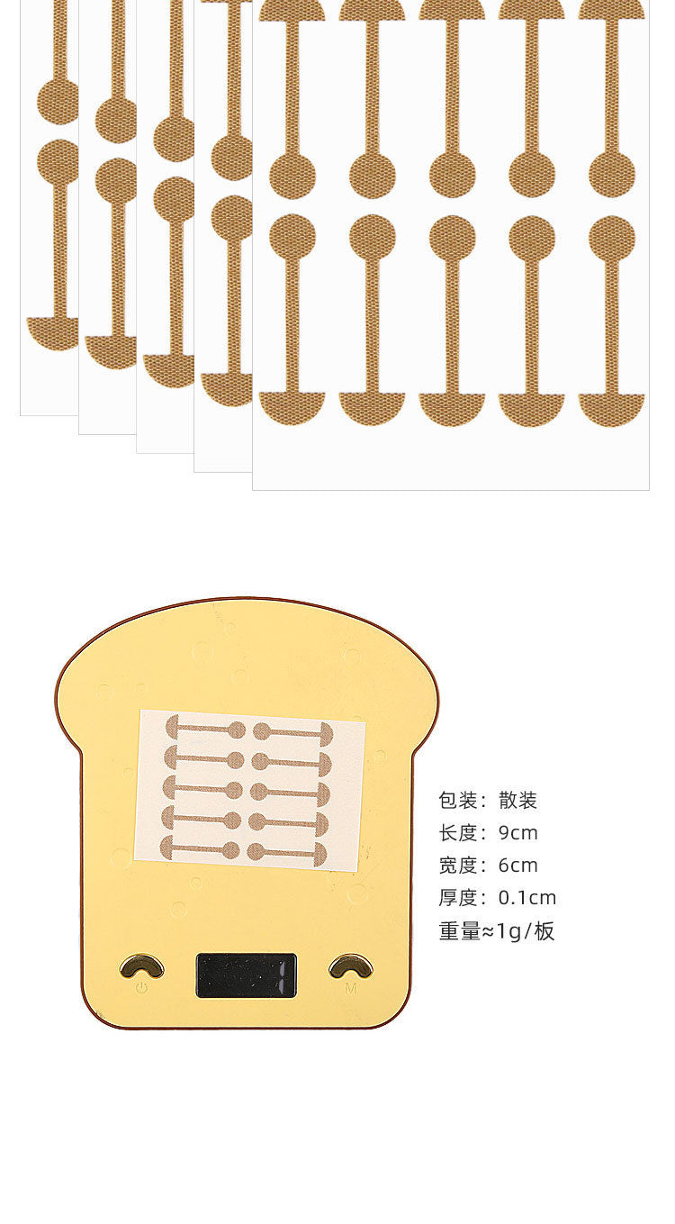 Small Dumbbell Nose Patch Soft Elastic Self-Adhesive Contracture Nose Wide Nostrils Large Repair Orthopedic Nose Patch Amazon