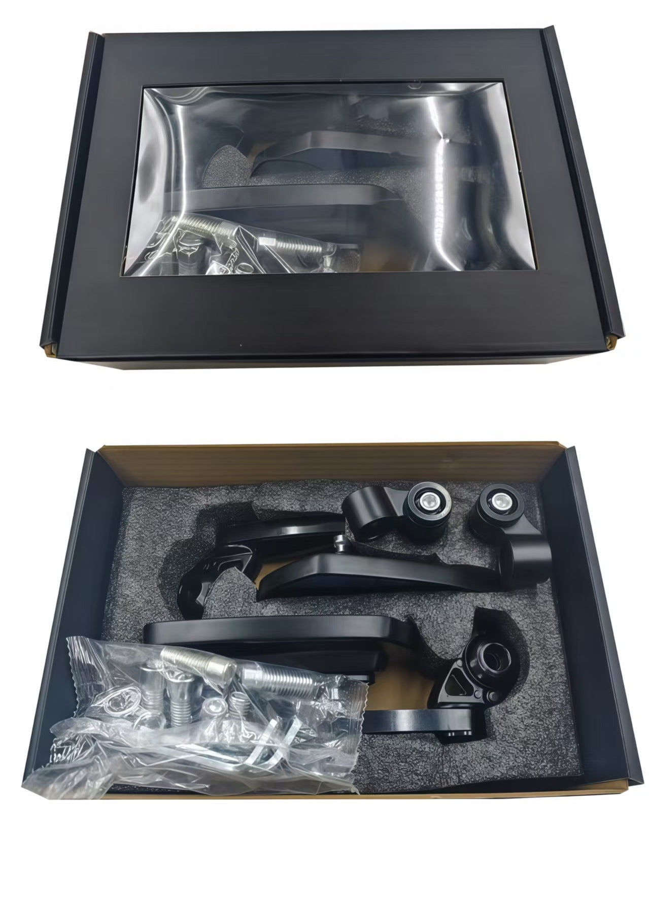 Motorcycle Off-Road Vehicle Modified Universal Folding Mirror Mount Reflective Mirror Cnc Aluminum Alloy Rearview Mirror