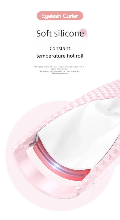 Cross-border new electric eyelash curling device electric eyelash curling device heating styling Beauty Makeup Eyelash curler beauty instrument by PDG ibma