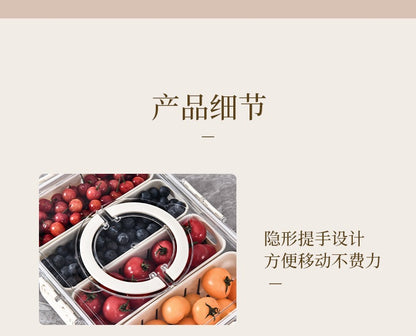 Fresh-Keeping Box Plastic Storage Thickeneded Refrigerator Dust-Proof Finishing Household Artifact Special Kitchen New Plastic Box
