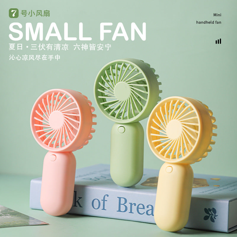 New cross-border foreign trade handheld fan portable summer usb fan dormitory desktop mini fan