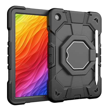 Suitable for Samsung Tab A9+ Tablet Protective Cover Satchel A9Plus Silicone Rotating Stand Kidsren's Anti-Fall Shell