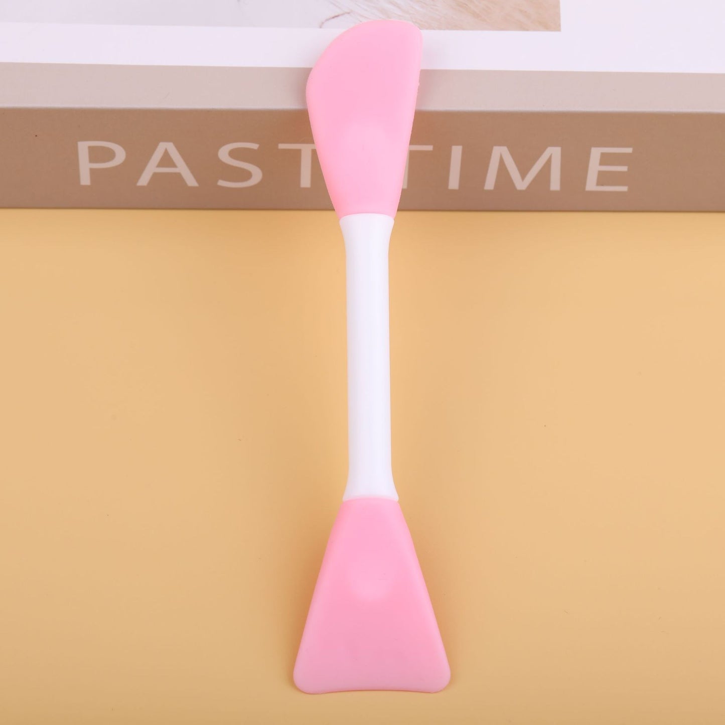 Double-Ended Silicone Mask Brush, Facial Cleansing Massage Brush, Mud Mask Application, Facial Homemade Soft Mask Tool Special Brush