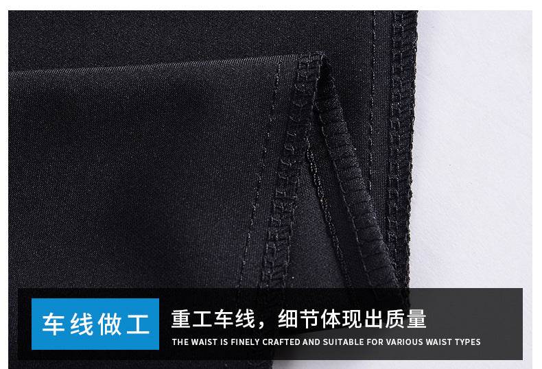 Live popular Tiger head summer thin men's casual pants men's straight business dad suit pants men's stretch long pants
