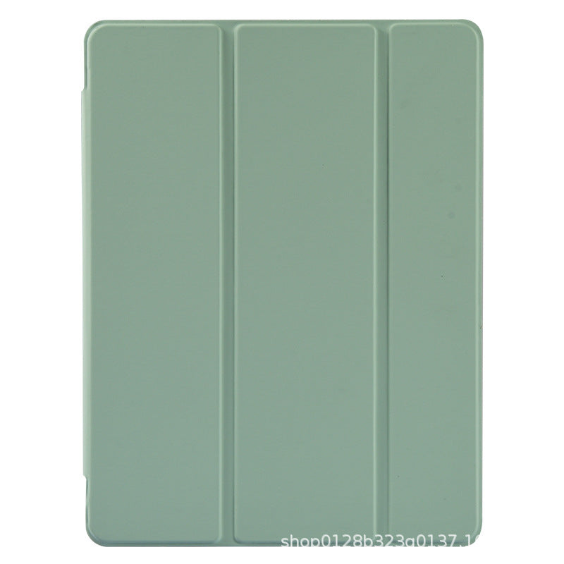 Suitable for ipad2021 protective sleeve with pen slot Apple 9 transparent frosted 10.2 inch silicone shell A2602 anti-fall