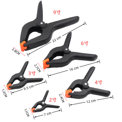 Plastic A-Shaped Clamp Photography Background Cloth Clip Nylon A-Shaped Spring Clamp Quick Clamp Plastic Clamp