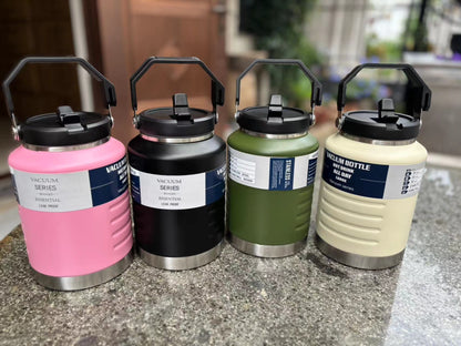 Large Capacity Outdoor Insulated Thermos Cup with 304 Stainless Steel Liner for Fitness, Suitable for South America, Europe, and America