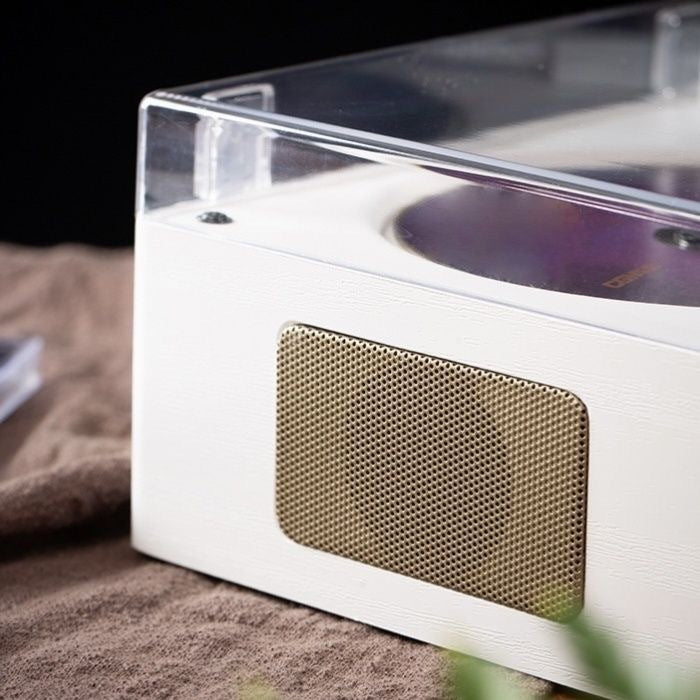 Cross-Border Popular Retro Cd Player Portable Music Album Bluetooth Speaker Player Cd Disc Birthday Gift