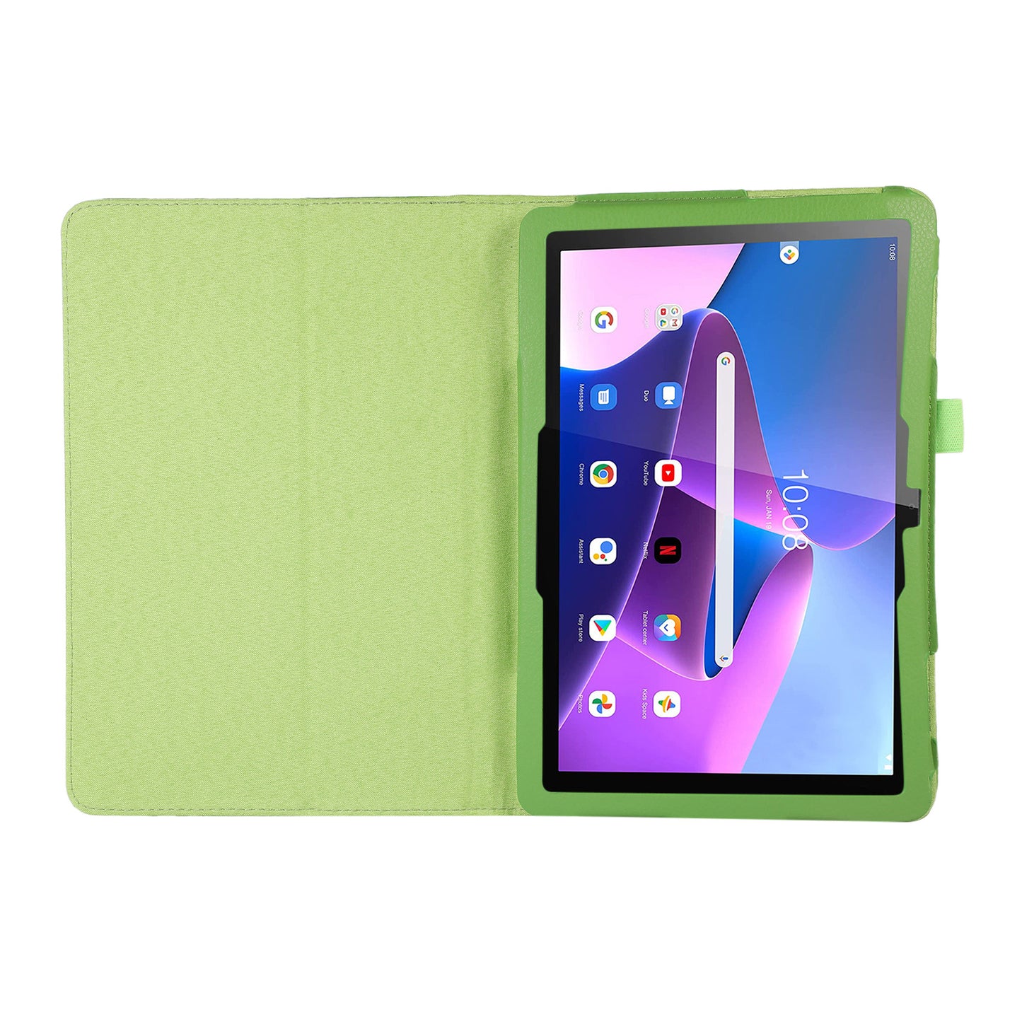 Suitable for Lenovo M10 three generation TB328 tablet computer litchi pattern full edge protective cover