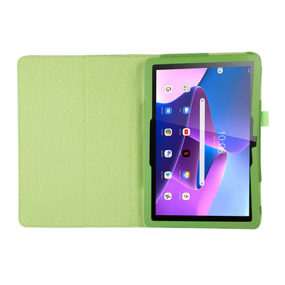 Suitable for Lenovo M10 three generation TB328 tablet computer litchi pattern full edge protective cover