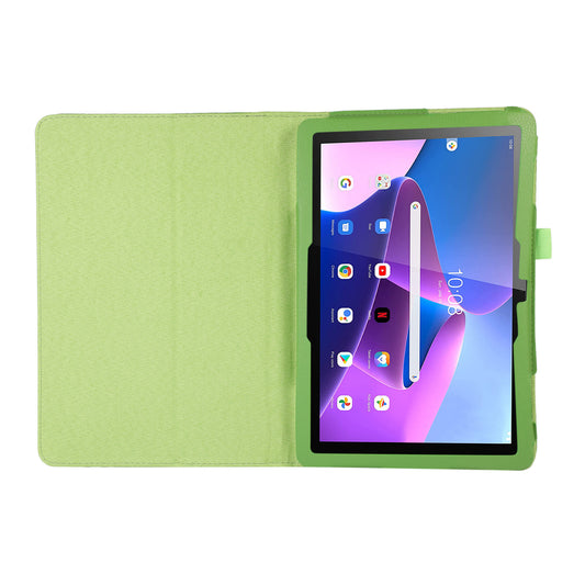 Suitable for Lenovo M10 three generation TB328 tablet computer litchi pattern full edge protective cover