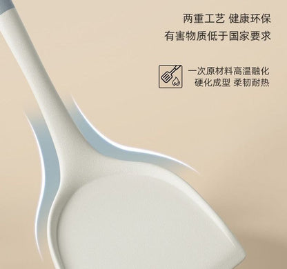 Food Grade Silicone Shovel Non-Stick Special Sticker High Temperature Resistant Silicone Shovel Protecting Pot Household Cooking Shovel Soup Spoon
